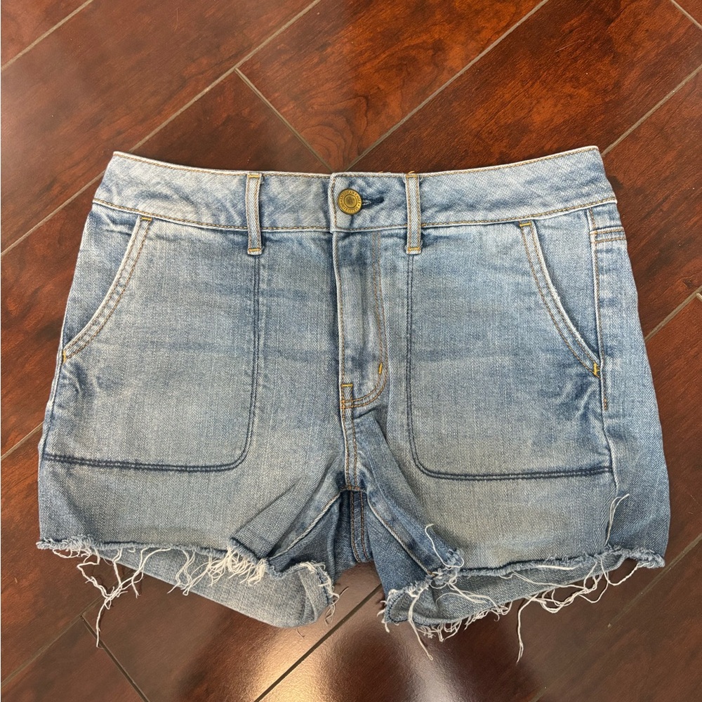 American Eagle Denim Blue Women's Shorts
